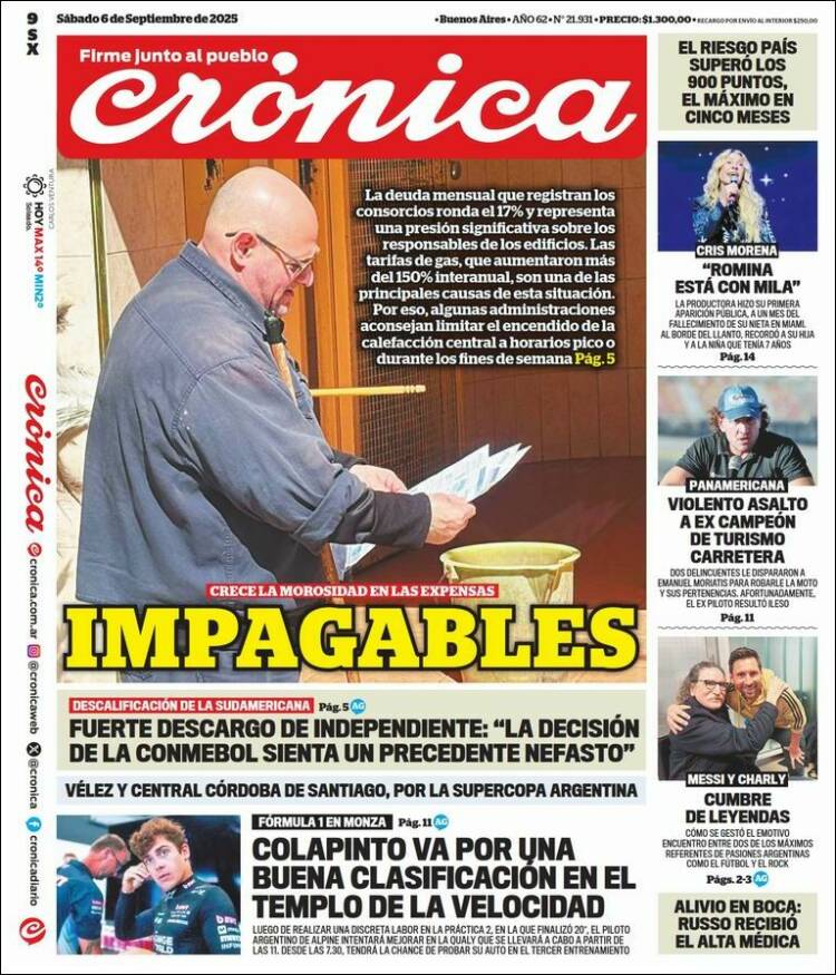 Portada de La Voz del Chaco (Argentina)
