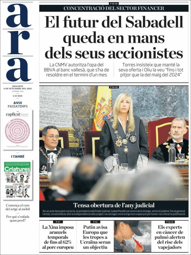 Portada de Ara (Espa&ntilde;a)