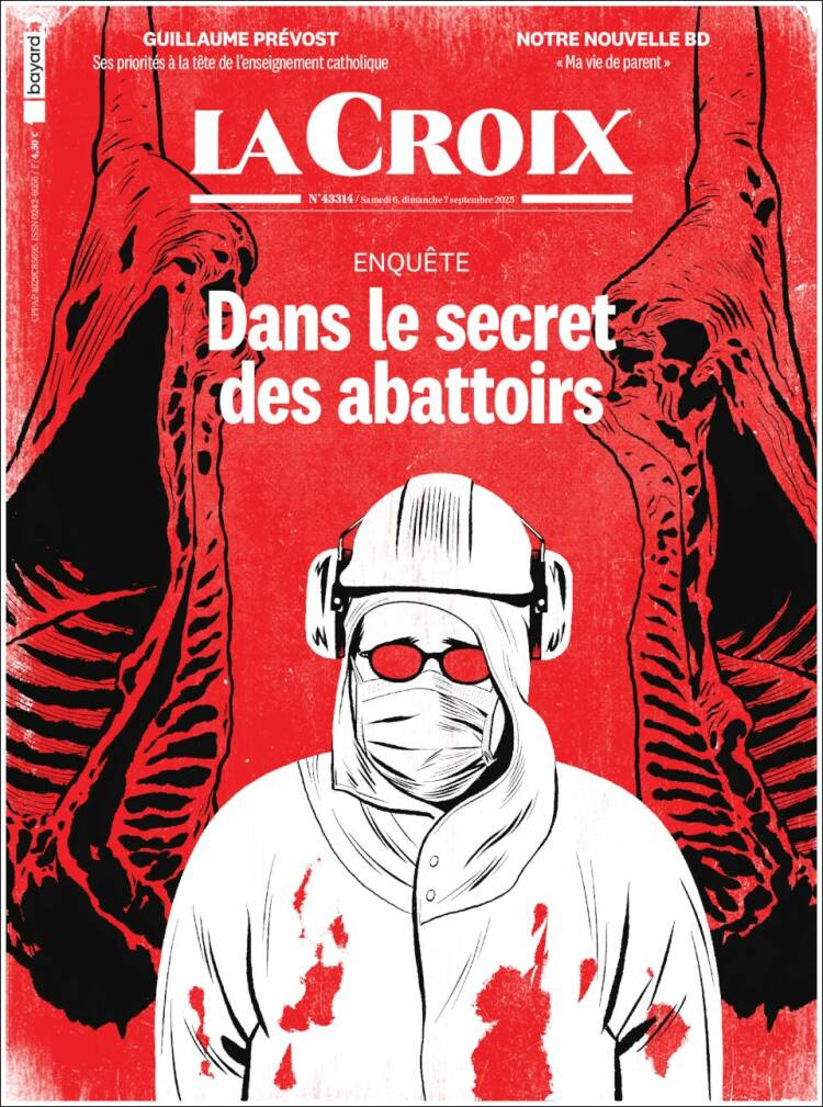 Portada de La Croix (Francia)
