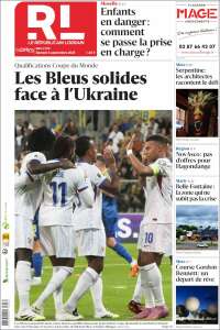 Portada de Le Republicain Lorrain (Francia)