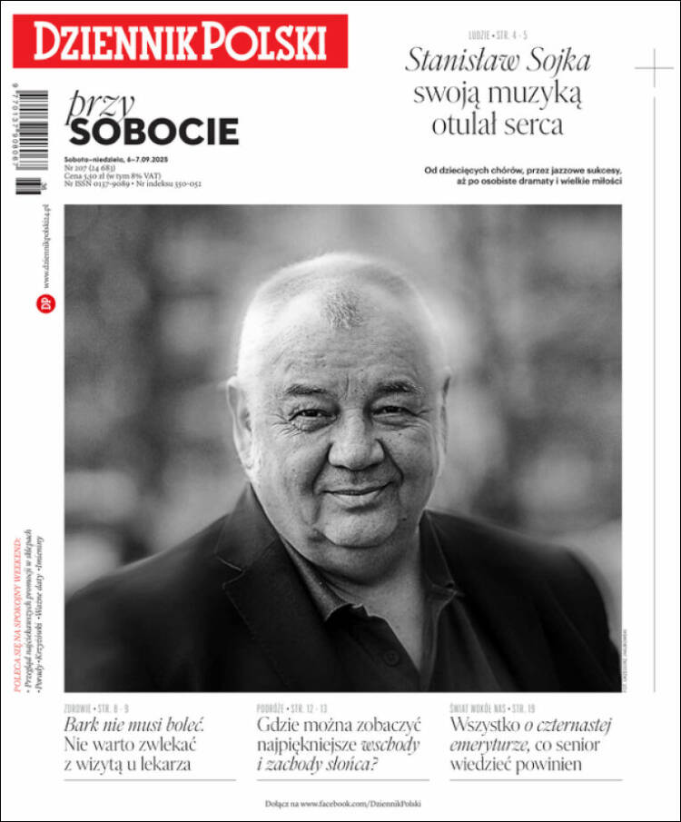 Portada de Dziennik (Polonia)