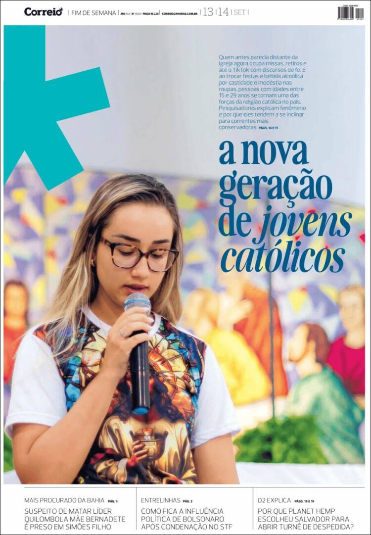Portada de Correio* (Brasil)