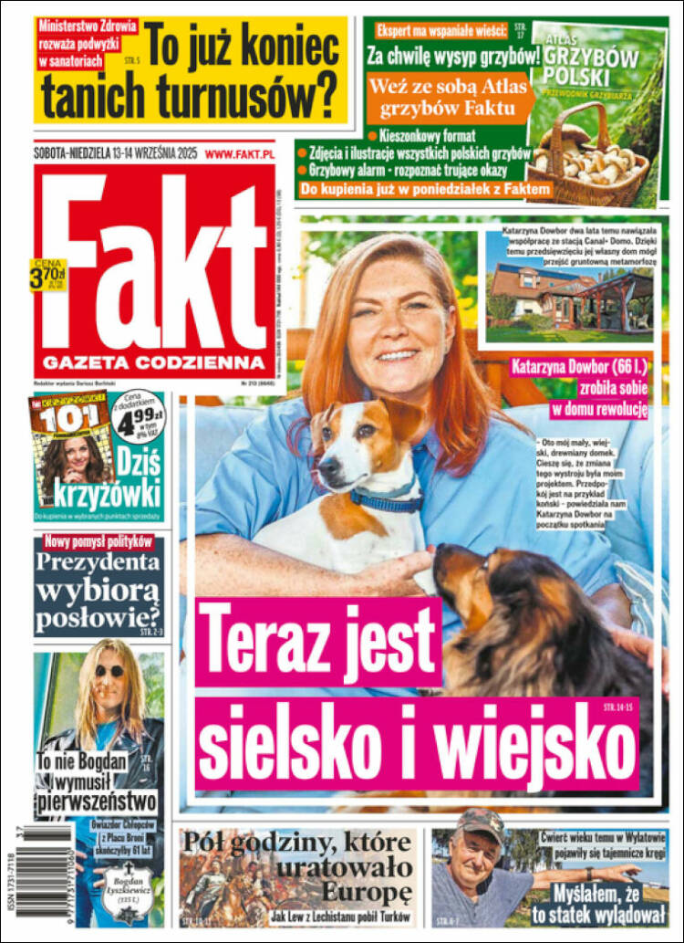 Portada de Fakt (Polonia)