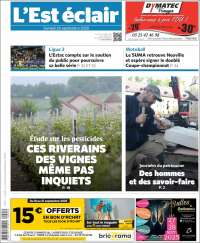 Portada de L'Est Eclair (Francia)