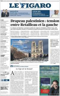 Portada de Le Figaro (France)
