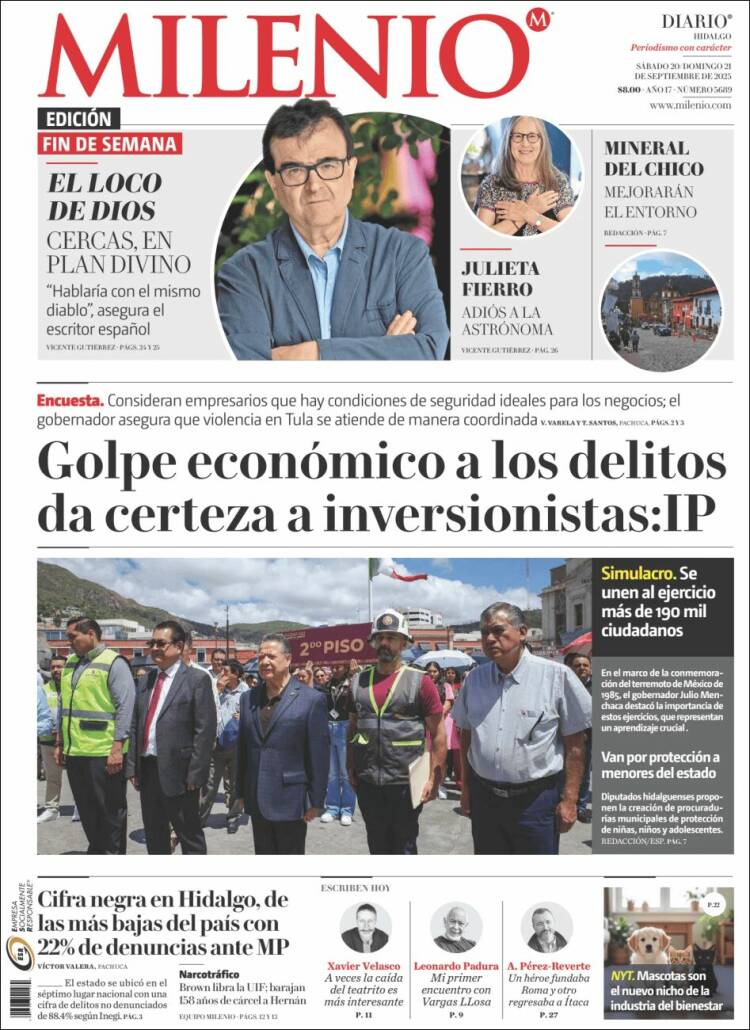 Portada de Milenio de Hidalgo (M&eacute;xico)