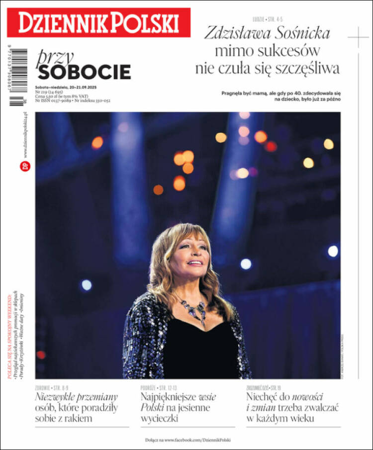 Portada de Dziennik (Polonia)