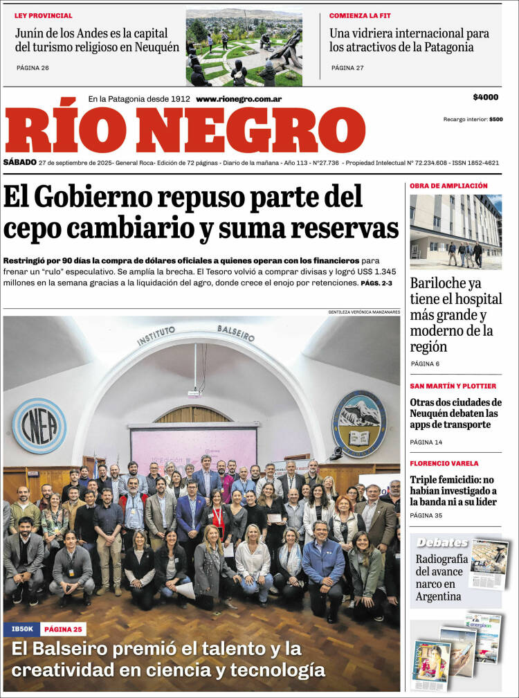 Portada de Rio Negro (Argentina)