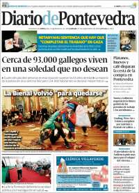 Portada de Diario de Pontevedra (Espa&ntilde;a)