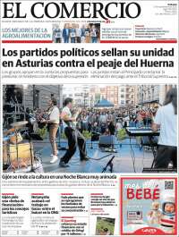 Portada de El Comercio - Gijón (Espa&ntilde;a)