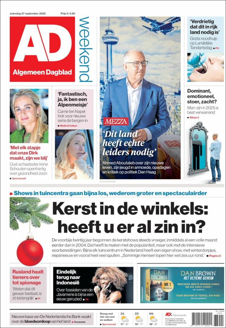 Portada de AD (Pa&iacute;ses Bajos)