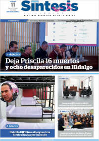 Portada de Sistesis - Hidalgo (M&eacute;xico)