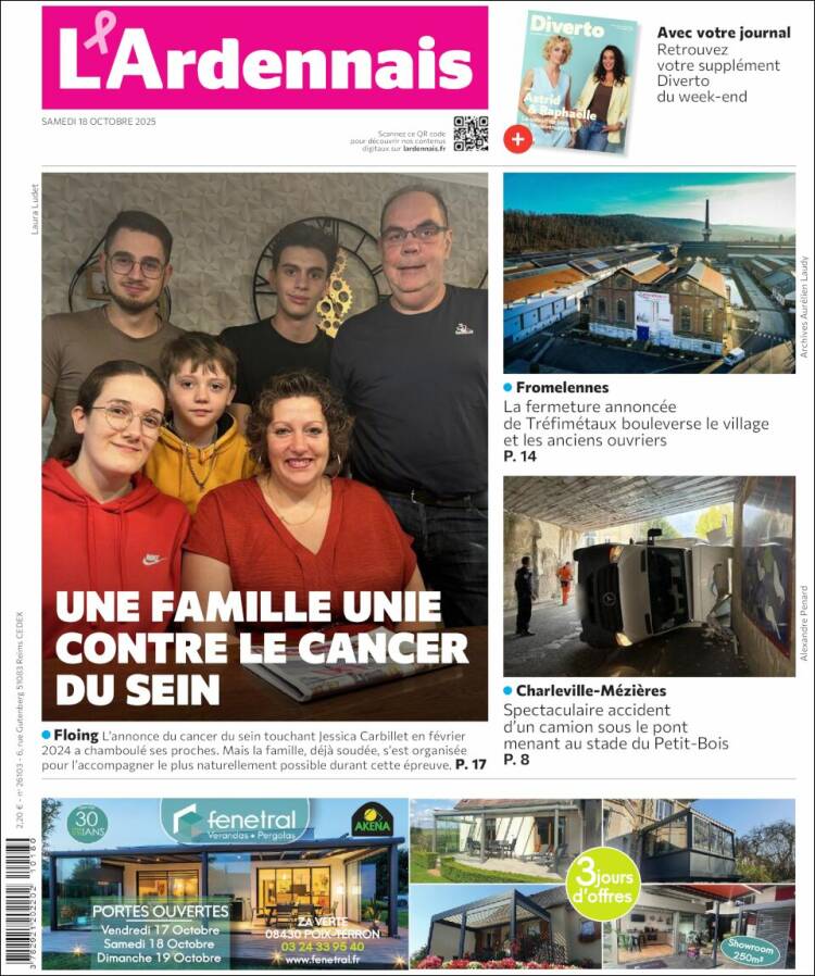 Portada de L'Ardenais (Francia)