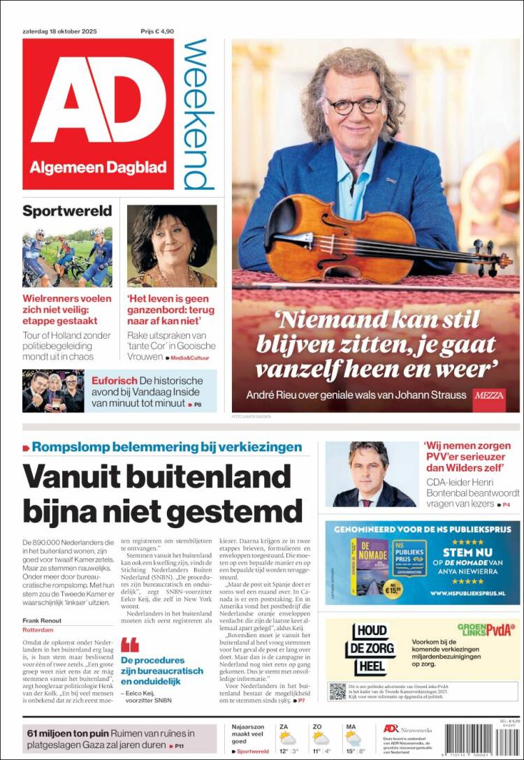 Portada de AD (Pa&iacute;ses Bajos)