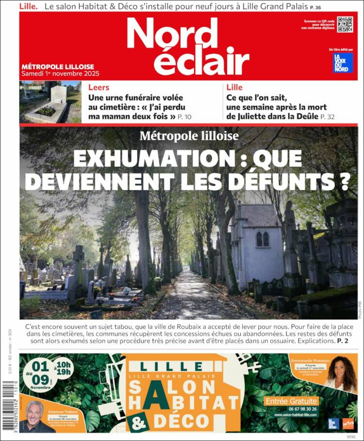 Portada de Nord Éclair (Francia)