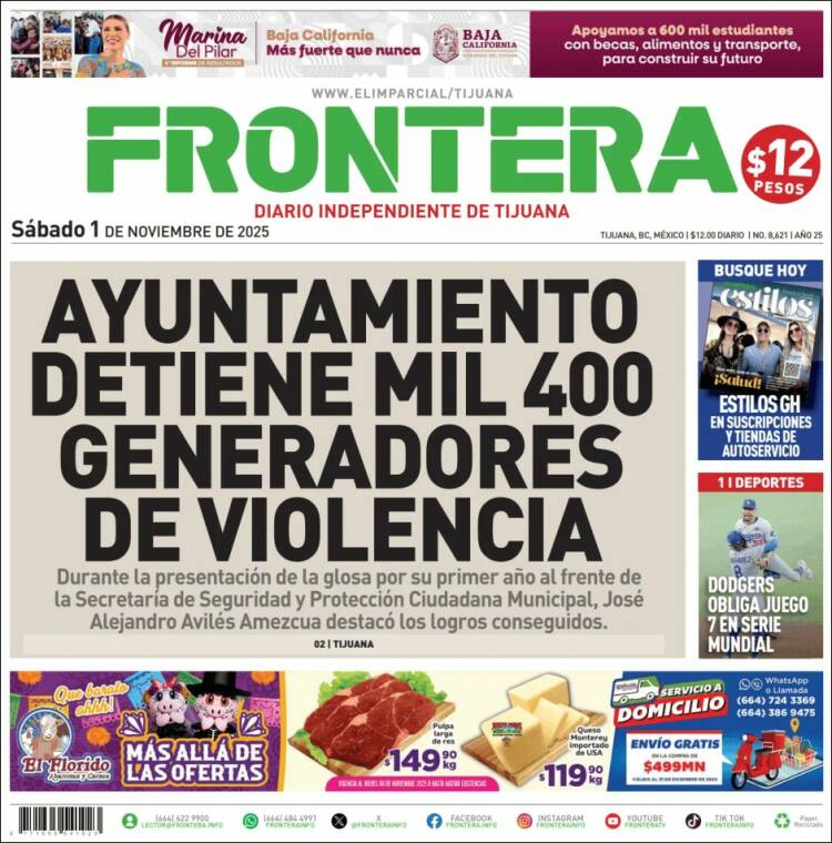 Portada de Frontera (M&eacute;xico)