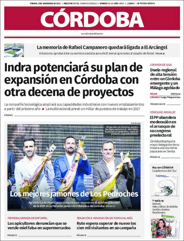 Portada de Diario de Córdoba (Espa&ntilde;a)