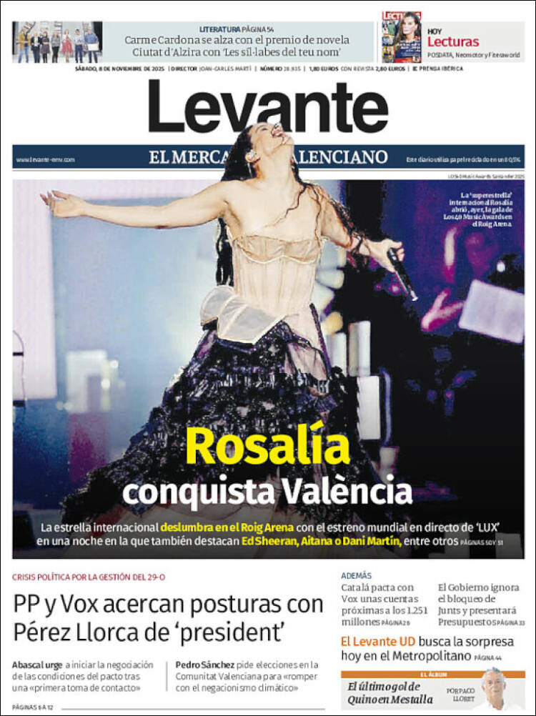 Portada de Levante (Espa&ntilde;a)