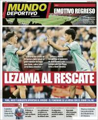 Portada de Mundo Deportivo Bizkaia (Espa&ntilde;a)