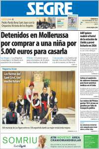 Portada de Segre  (Espa&ntilde;a)