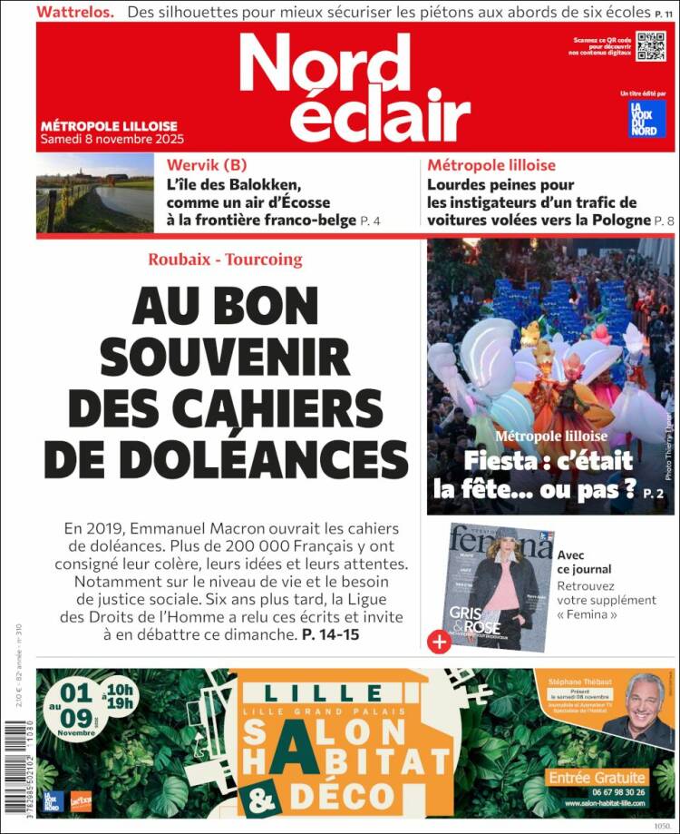 Portada de Nord Éclair (Francia)