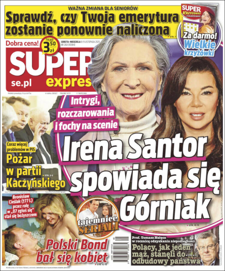 Portada de Super Express (Polonia)