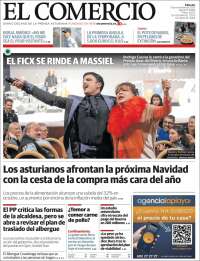 Portada de El Comercio - Gijón (Espa&ntilde;a)
