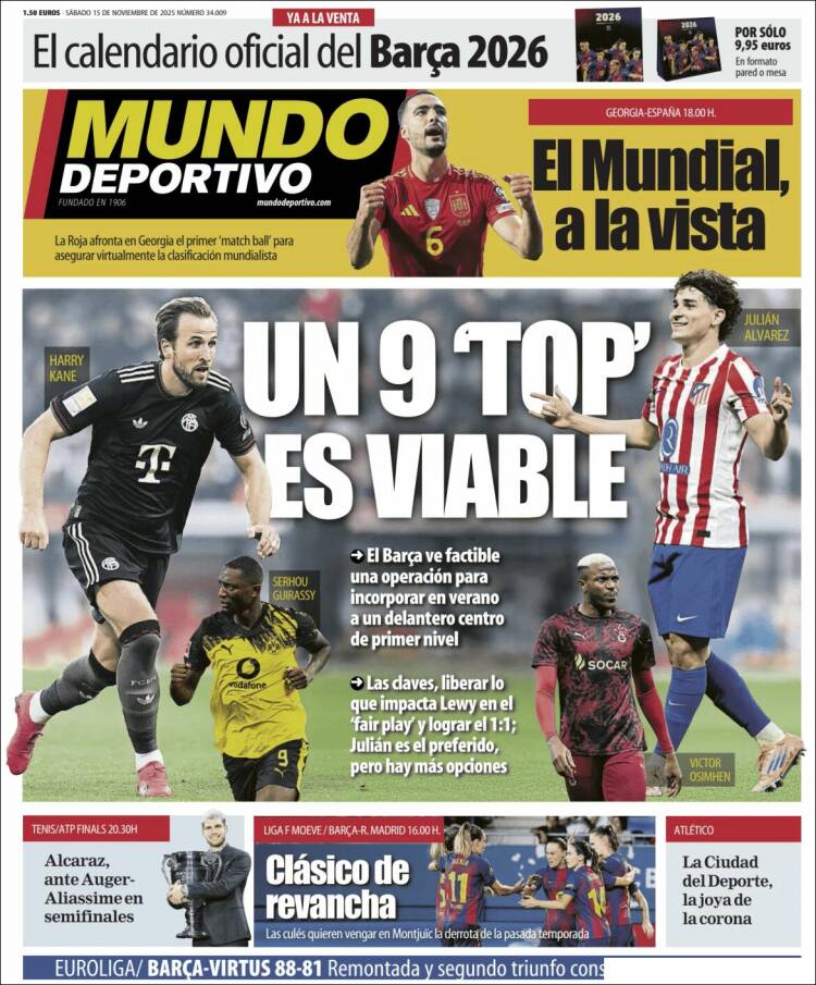 Portada de Mundo Atlético (Espa&ntilde;a)