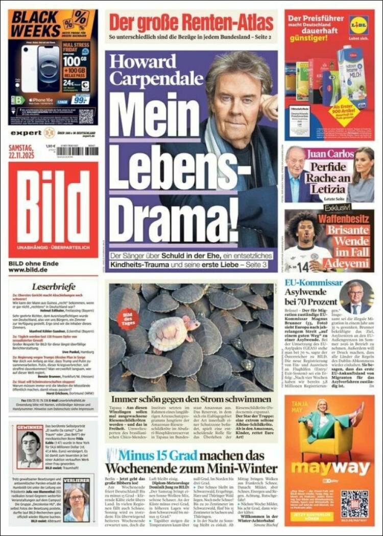 Portada de Bild (Alemania)