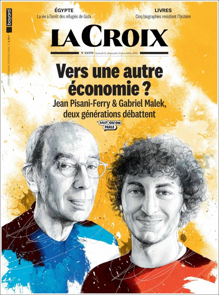 Portada de La Croix (Francia)