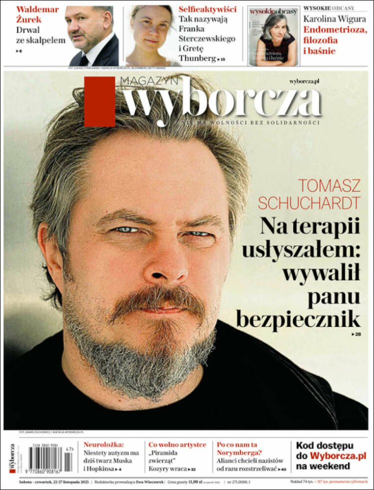 Portada de Gazeta Wyborcza (Polonia)