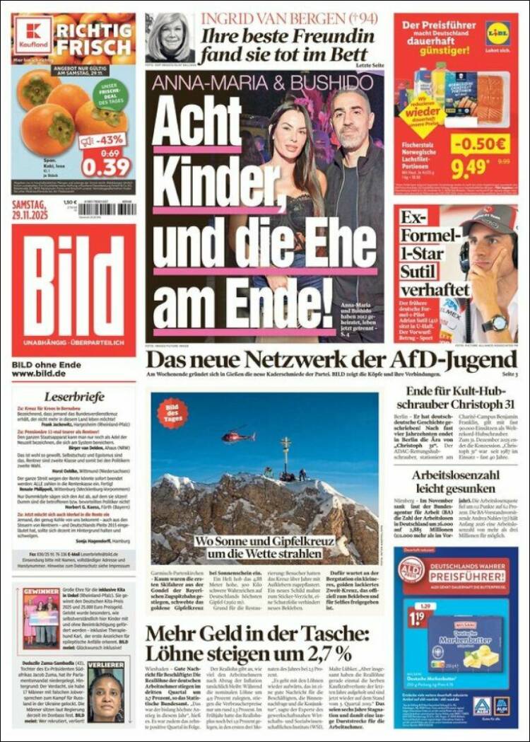 Portada de Bild (Alemania)