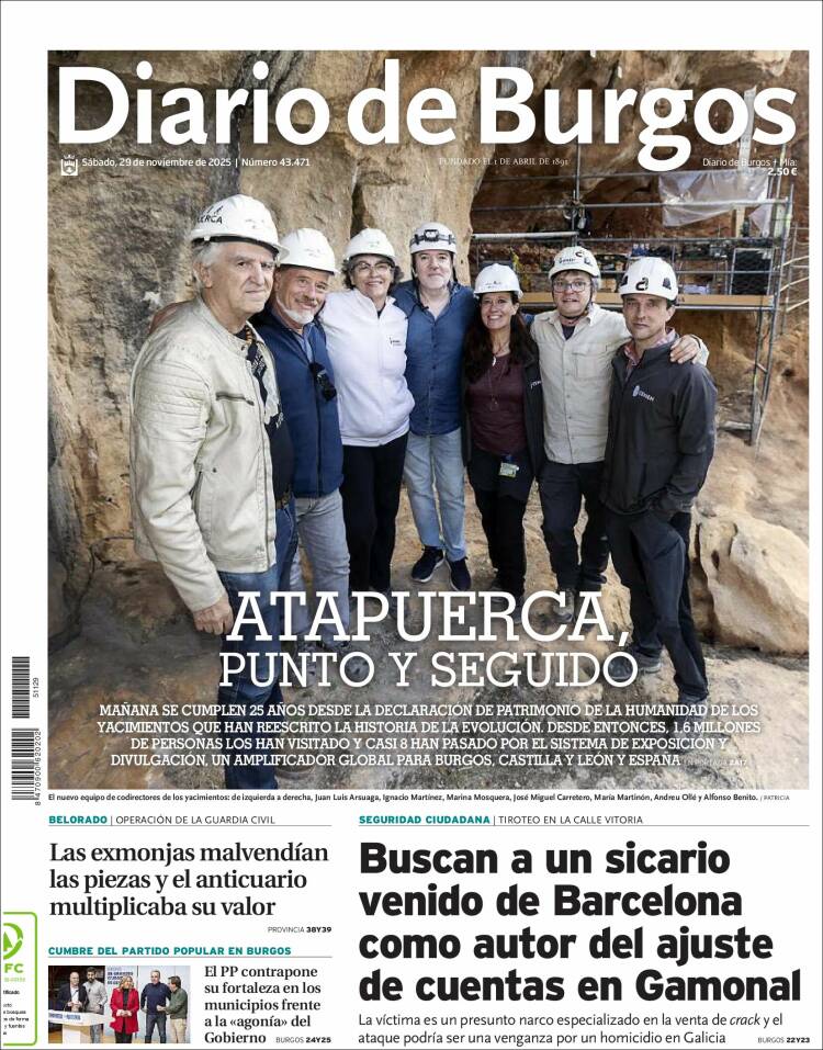 Portada de Diario de Burgos (Espa&ntilde;a)