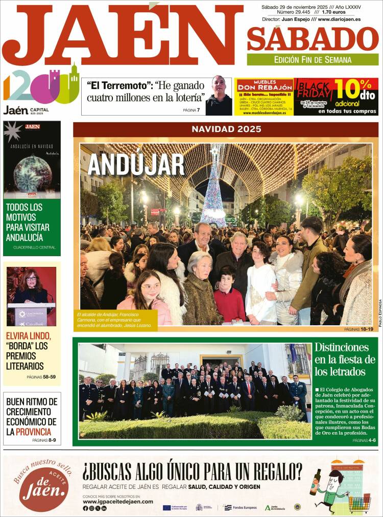 Portada de Diario Jaén (Espa&ntilde;a)