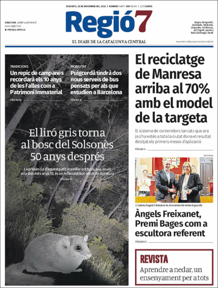 Portada de Regio7 (Espa&ntilde;a)