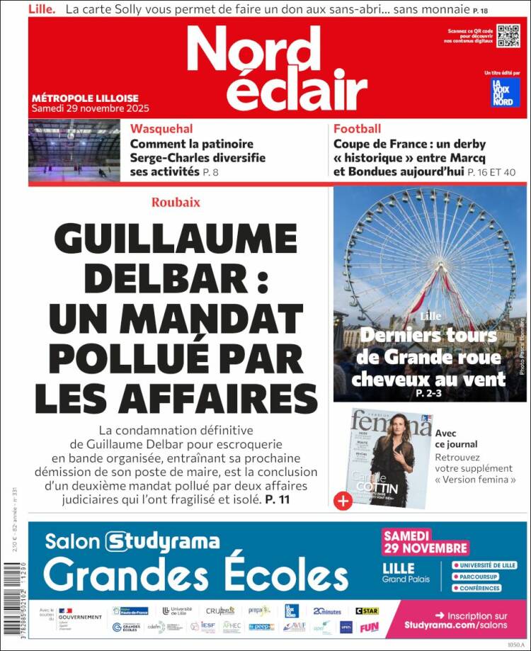 Portada de Nord Éclair (Francia)