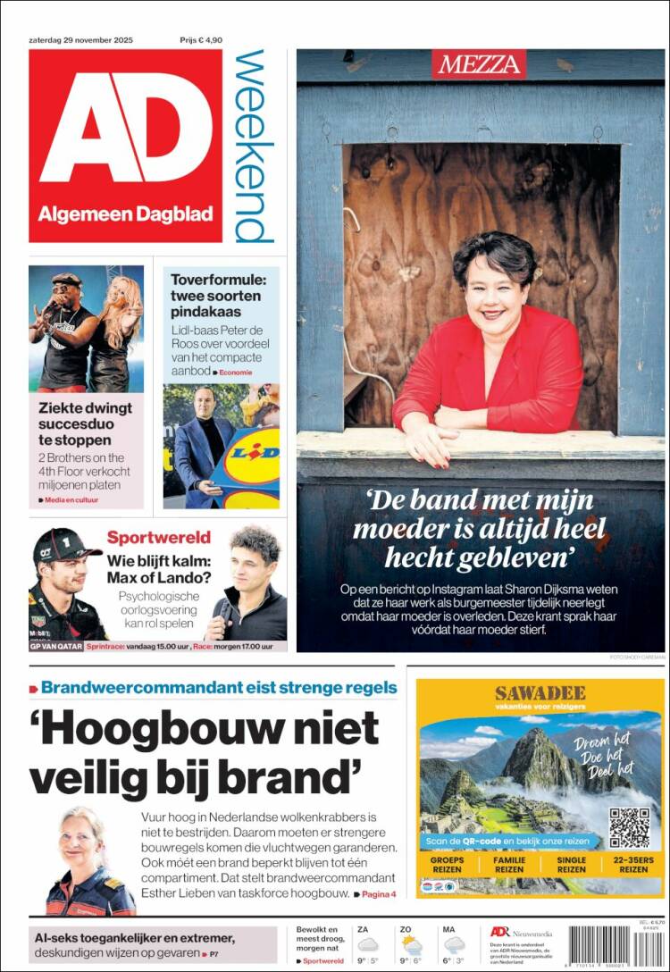 Portada de AD (Pa&iacute;ses Bajos)