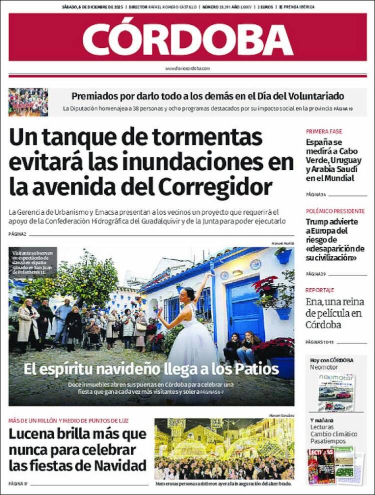 Portada de Diario de Córdoba (Espa&ntilde;a)