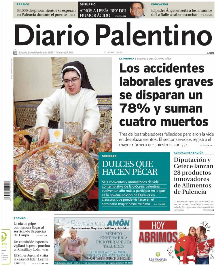 Portada de Diario Palentino (Espa&ntilde;a)
