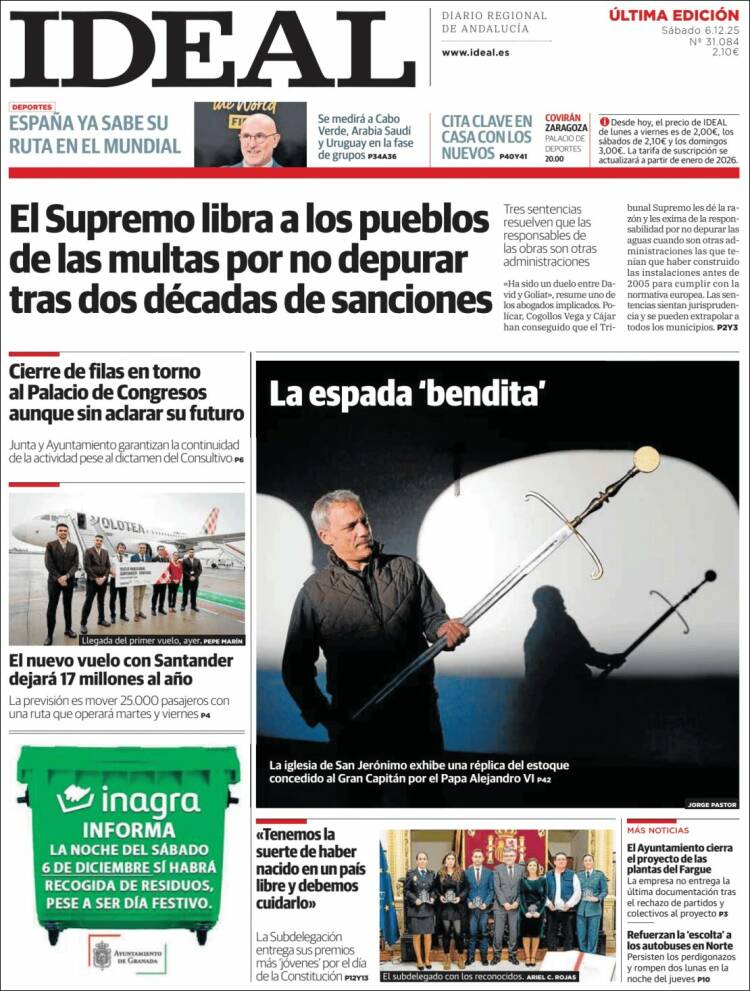 Portada de Ideal (Espa&ntilde;a)