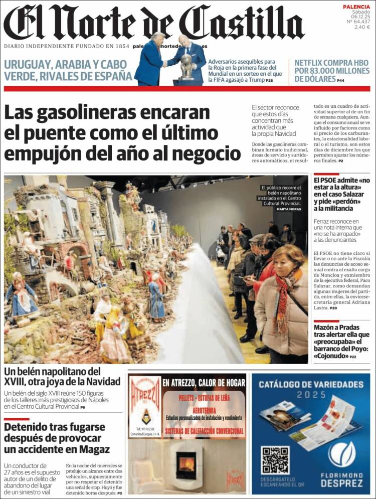 Portada de Norte de Castilla - Palencia (Espa&ntilde;a)