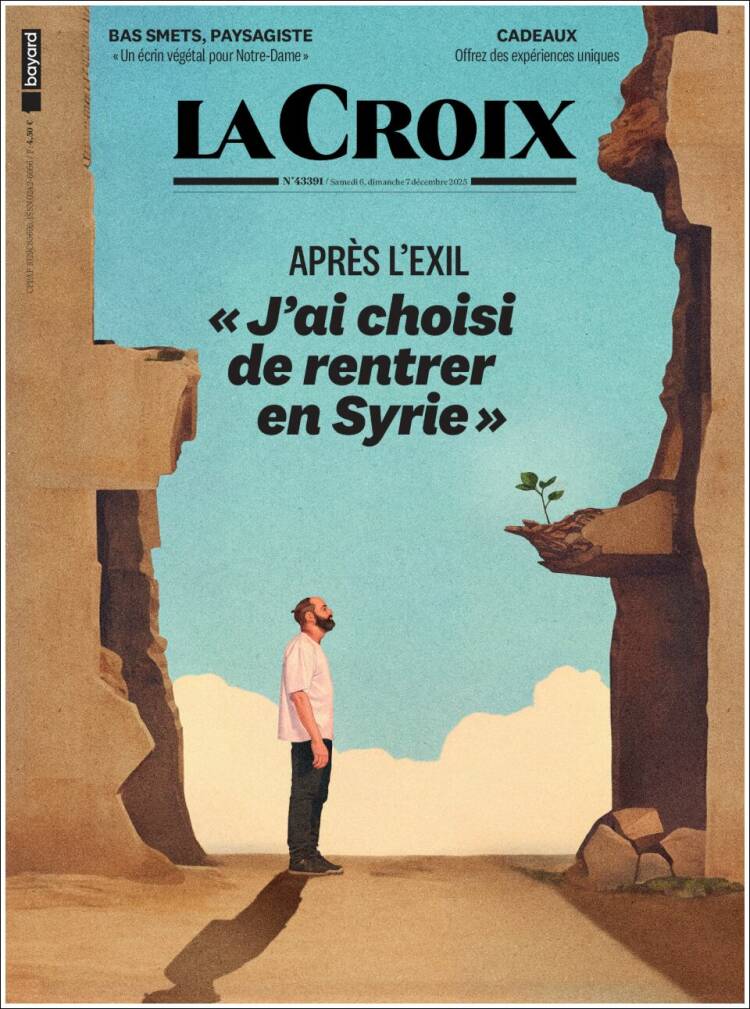 Portada de La Croix (Francia)