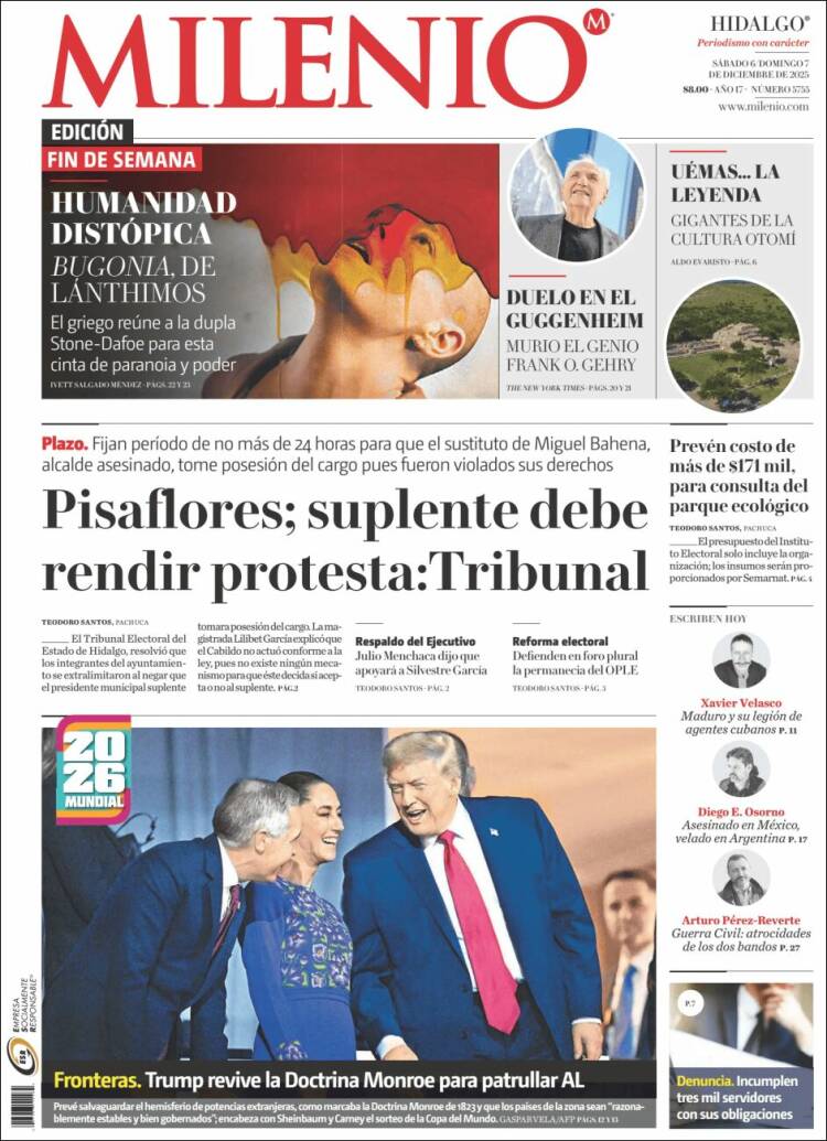 Portada de Milenio de Hidalgo (M&eacute;xico)
