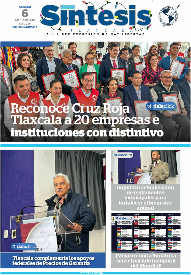 Portada de Síntesis de Tlaxcala (M&eacute;xico)