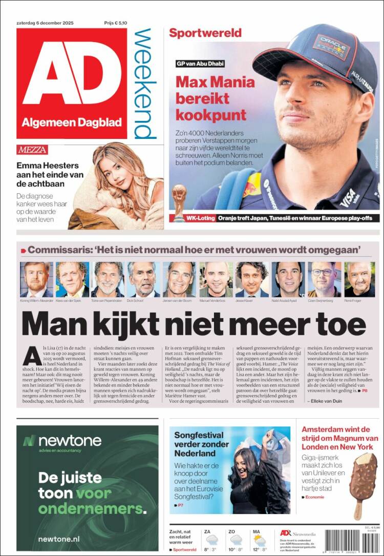 Portada de AD (Pa&iacute;ses Bajos)