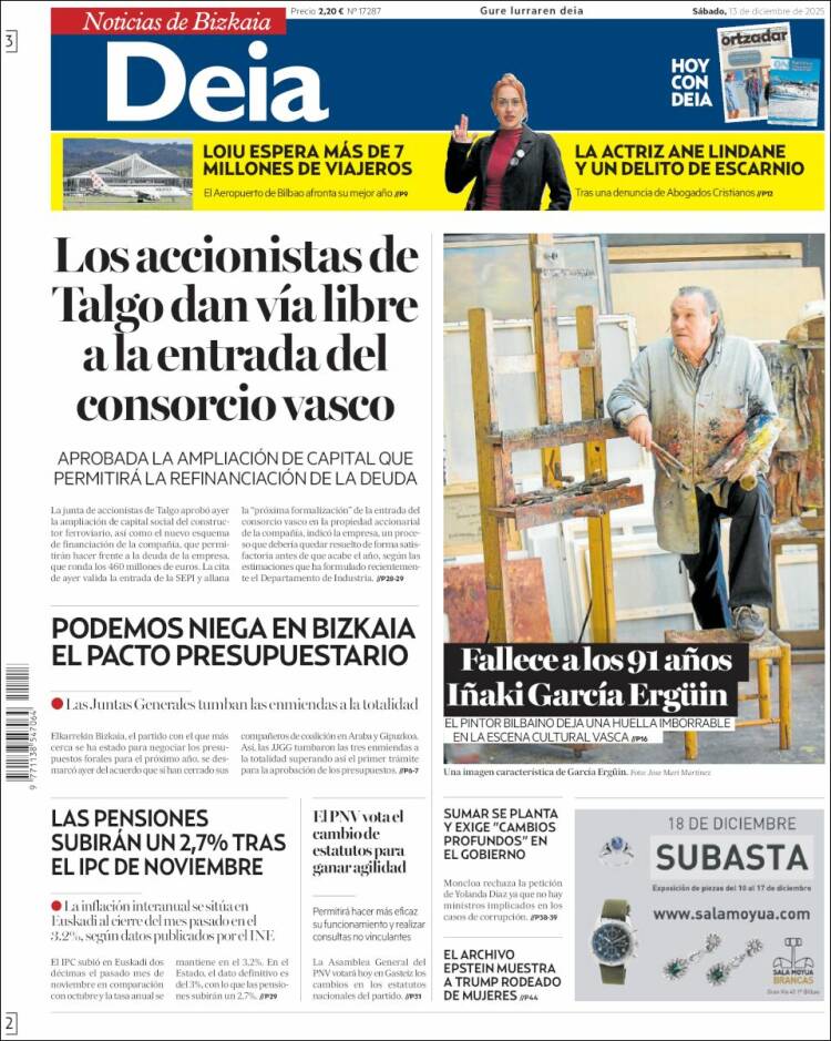 Portada de Deia (Espa&ntilde;a)
