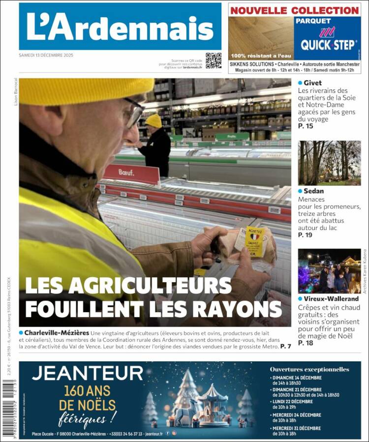 Portada de L'Ardenais (Francia)