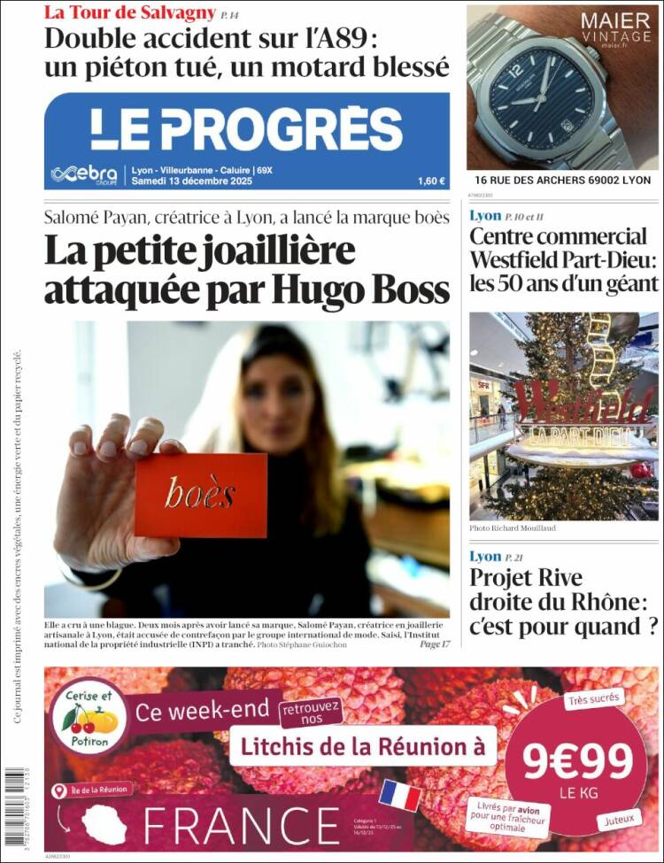 Portada de Progres de Fecamp (Francia)