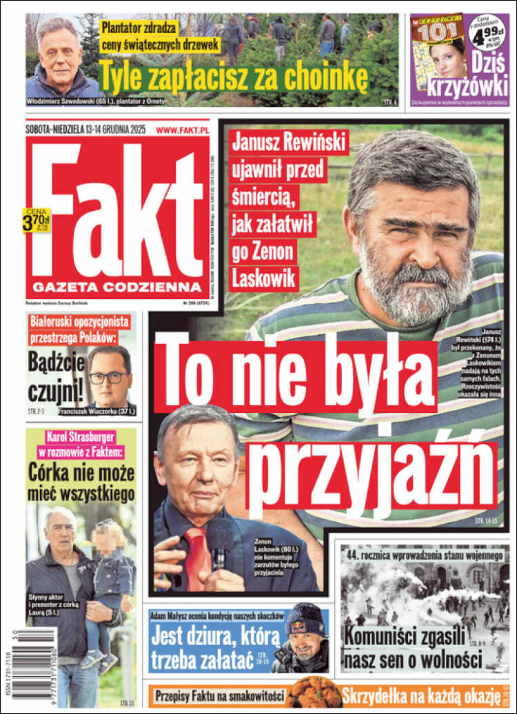 Portada de Fakt (Polonia)