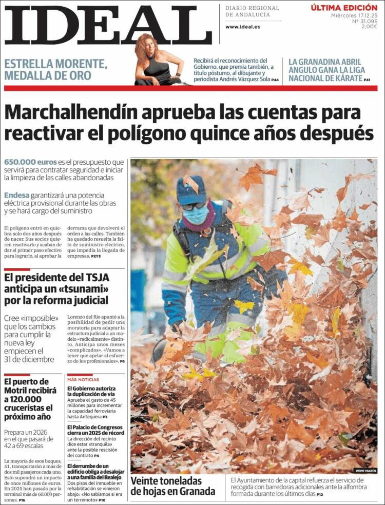 Portada de Ideal (Espa&ntilde;a)